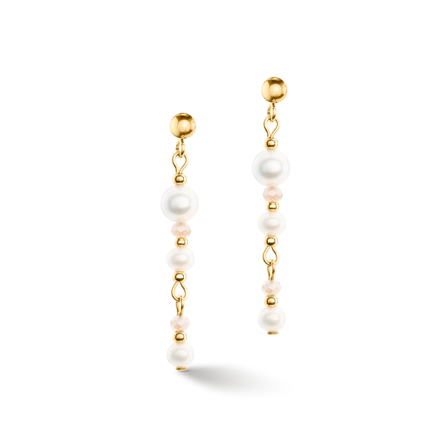 Örhängen Drops Freshwater Pearls gold (111621 1416) - Dahlströms Guld
