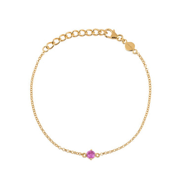 Armband Time To Glow Mini Pink - Dahlströms Guld