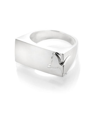 Ring Square Butterfly - Dahlströms Guld