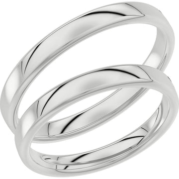720-3 - Slät ring i silver - Dahlströms Guld