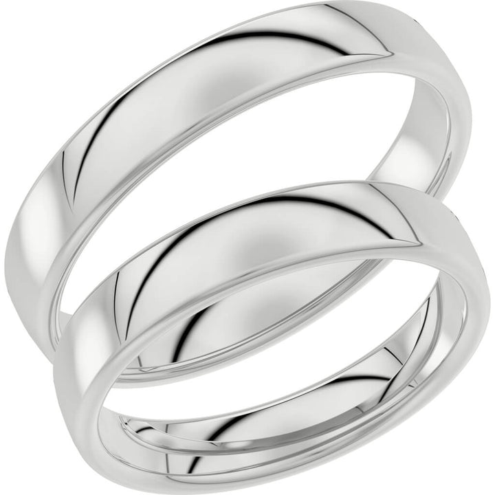 720-4 - Slät ring i silver - Dahlströms Guld