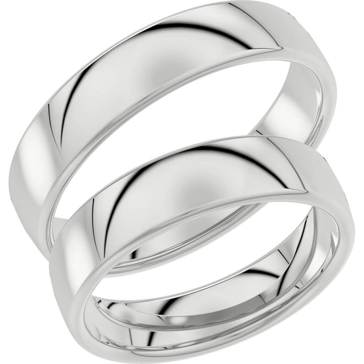 720-5 - Slät ring i silver - Dahlströms Guld