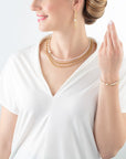 Armband Chain & Pearl Fever white-gold (112330 1416) - Dahlströms Guld