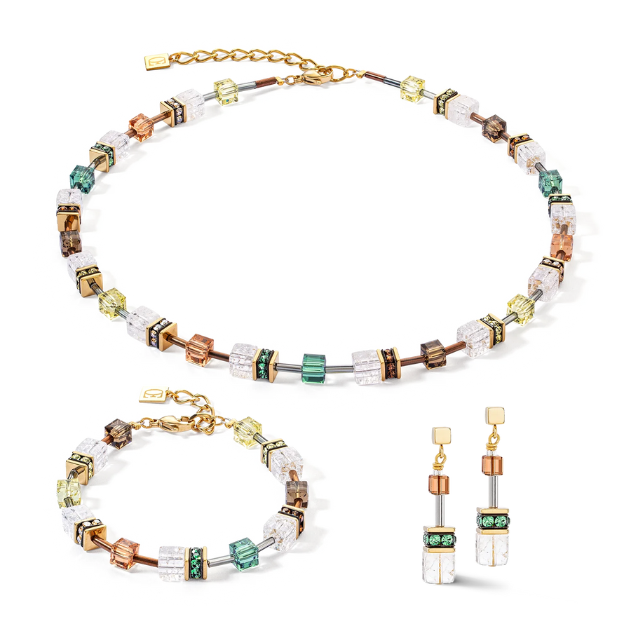 Armband Geocube® Iconic Nature bracelet brown-white (301830 0911)