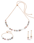 Halsband Geocube® GeoCUBE® Iconic Nature Chain necklace rose (303510 1912)