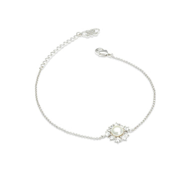 Emily Pearl Armband Ivory (Silver) 51132