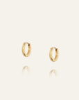 Örhängen Classic Gold Hoops Small Mo583