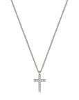 Cross Crystal Halsband Steel