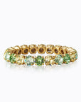 Armband Gia Stud Gold Lime Combo - Dahlströms Guld