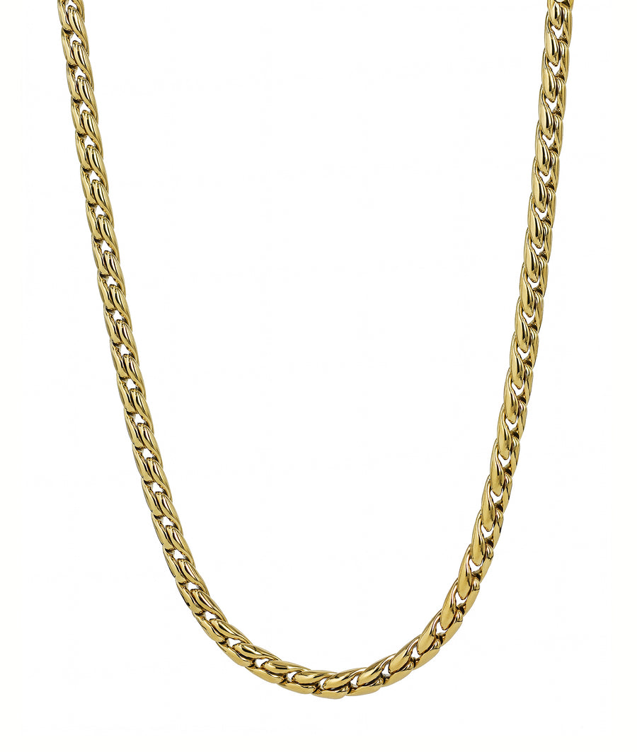 Halsband Mira Långt Guld