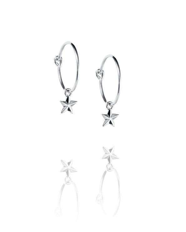 Örhängen Micro Catch A Falling Star Hoops