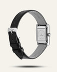 Klocka Timeless Black Leather Silver Mb0246