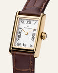 Klocka Timeless Brown Leather Gold Mb0247