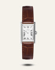 Klocka Timeless Brown Leather Silver Mb0248