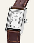 Klocka Timeless Brown Leather Silver Mb0248