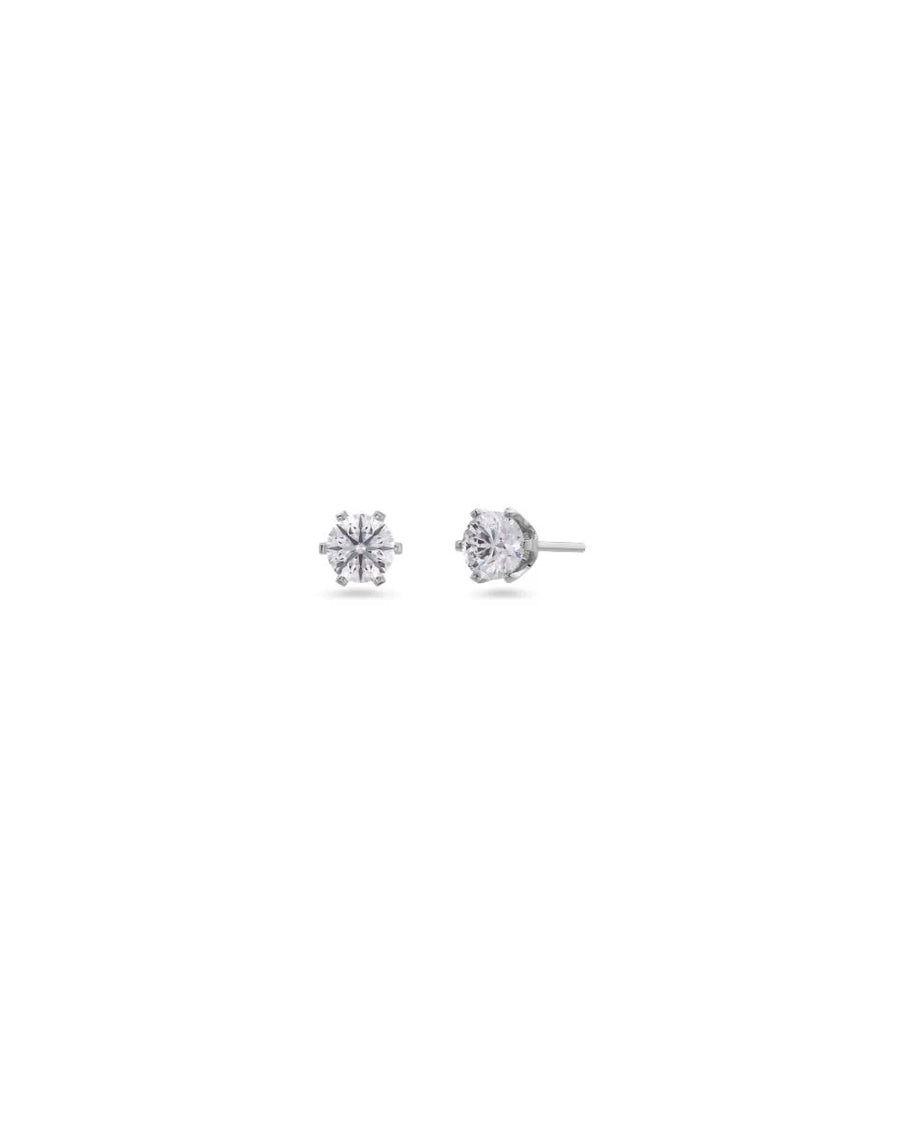 Örhängen Crown Studs Mini Steel