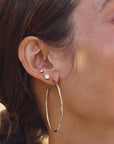 Örhängen Crown Studs Mini Steel