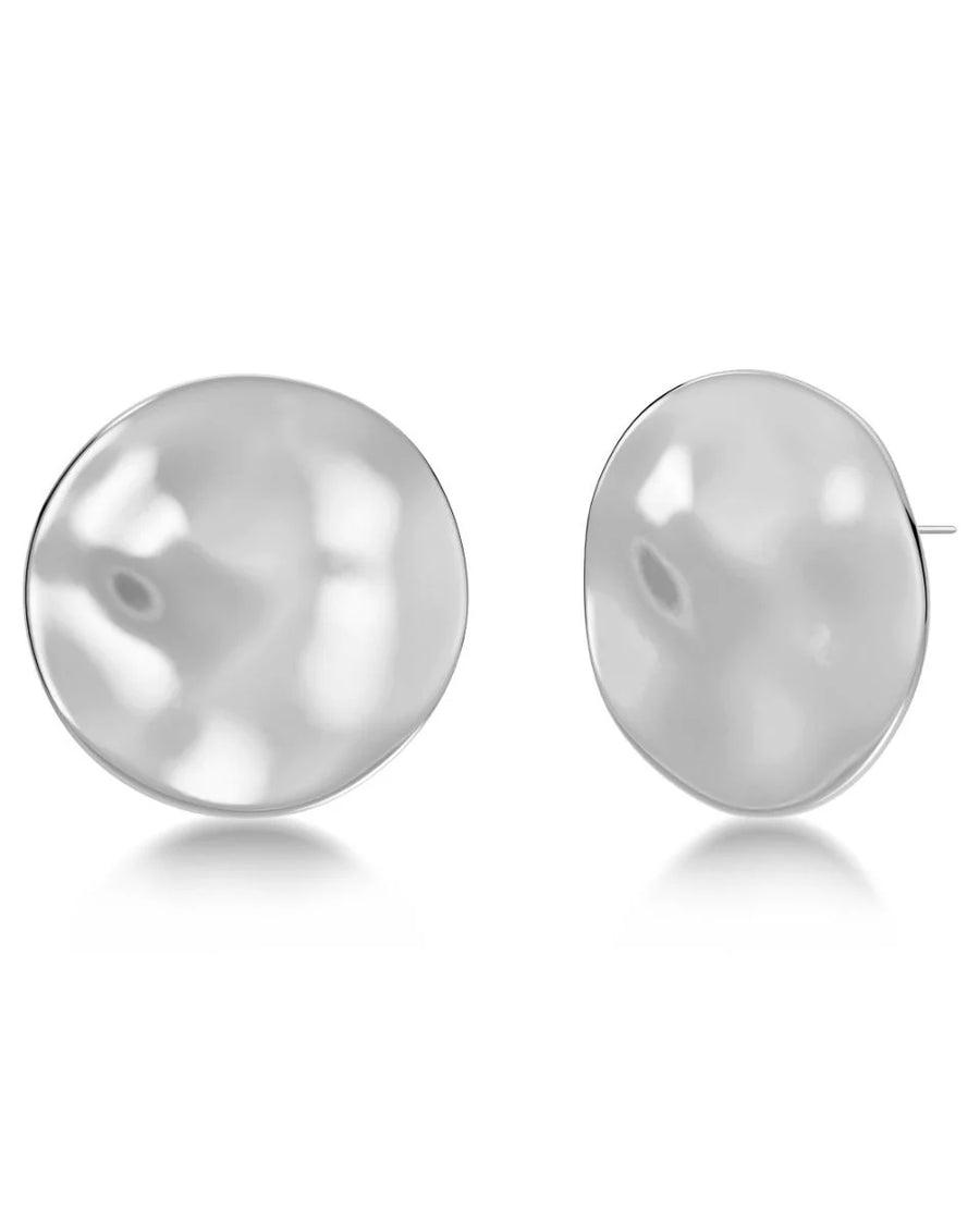 Örhängen Flowy Studs Maxi Steel