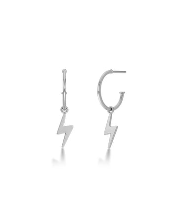 Örhängen Lightning Creoles Steel