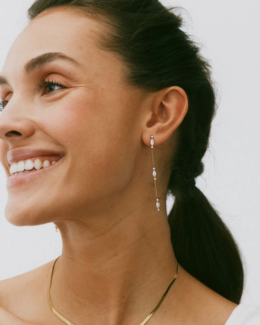Örhängen Trinny Earrings Gold