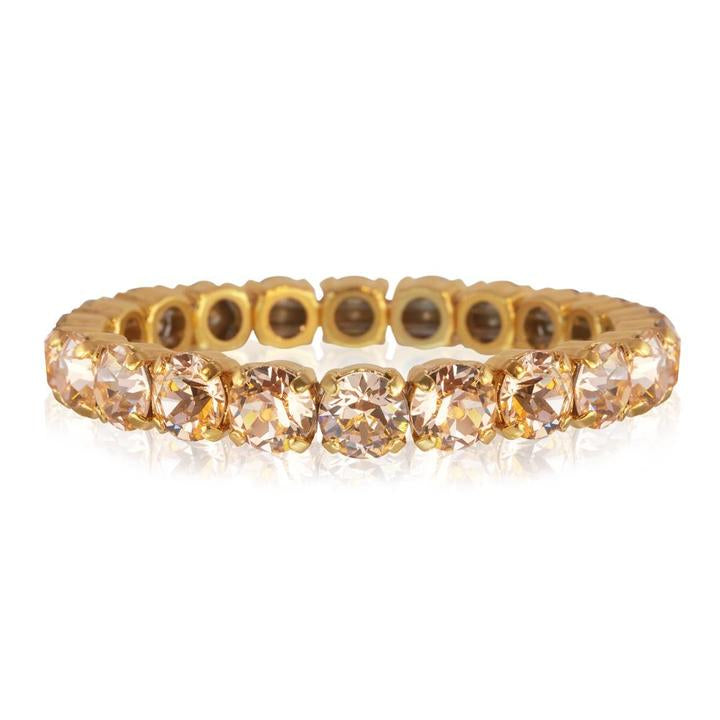 Armband Gia Stud Gold Light Peach