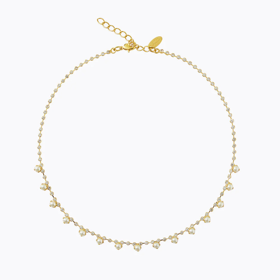 Halsband Lily Gold Pearl