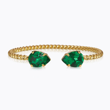 Armband Mini Drop Gold Majestic Green