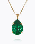 Halsband Mini Drop Gold Majestic Green