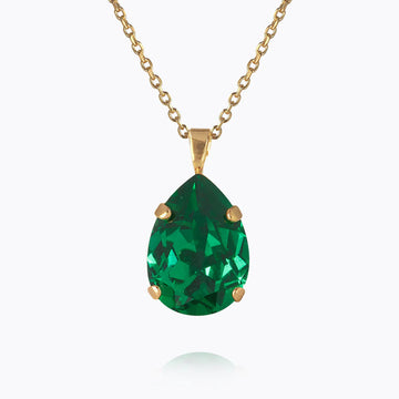 Halsband Mini Drop Gold Majestic Green