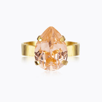 Ring Mini Drop Gold Light Peach