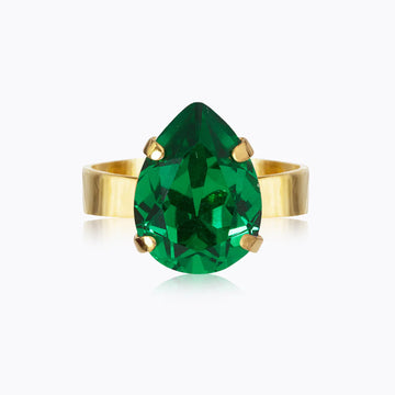 Ring Mini Drop Gold Majestic Green