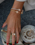 Armband Mini Drop Gold Light Peach