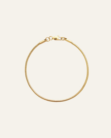 Snake Chain Bracelet Gold Mo576