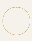 Halsband Snake Chain Necklace Gold Mo579 - Dahlströms Guld