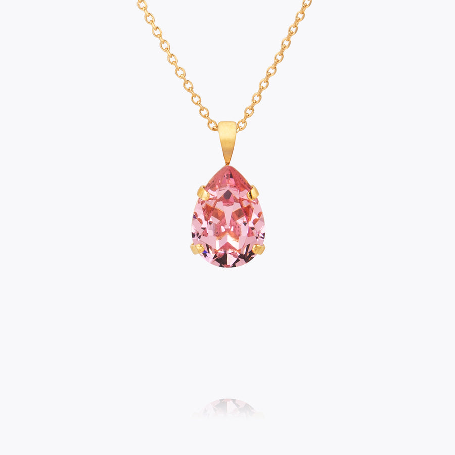Halsband Mini Drop Gold / Light Rose - Dahlströms Guld