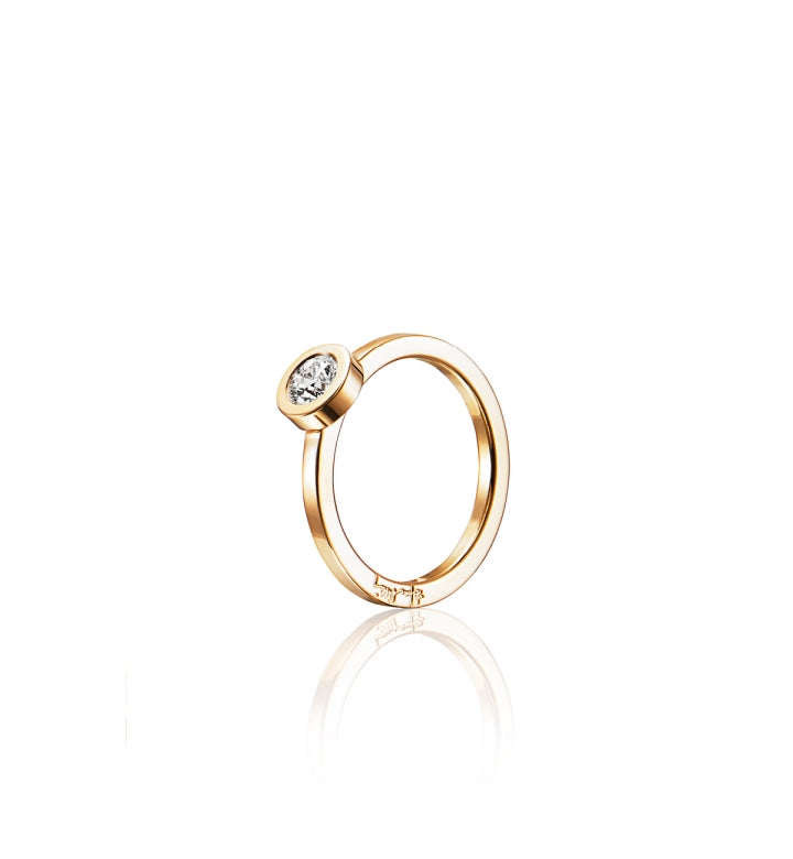 Ring The Wedding Thin 0.40 Ct - Dahlströms Guld