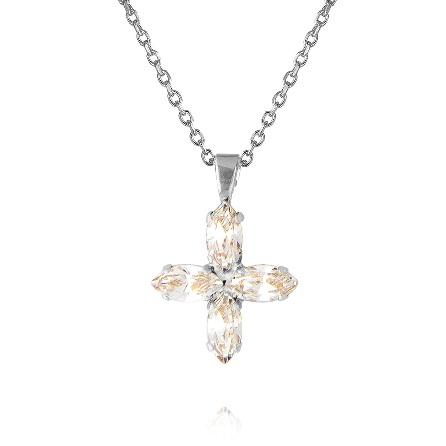 Halsband Crystal Star 50 Rhodium Crystal