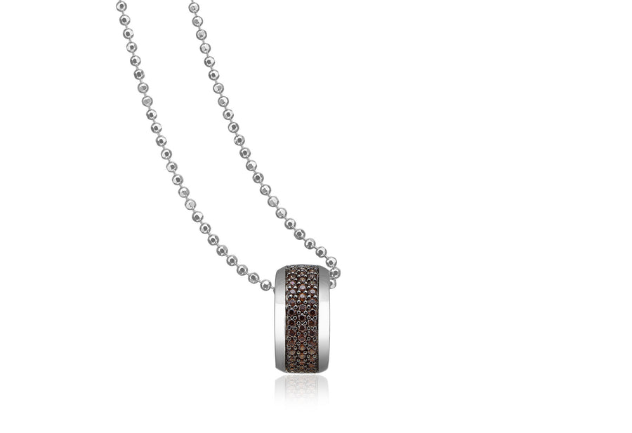 Sif Jakobs Carlino Pendant With Brown Zirconia