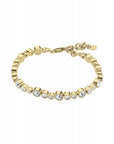 Armband Esina Sg/Crystal 352246 - Dahlströms Guld