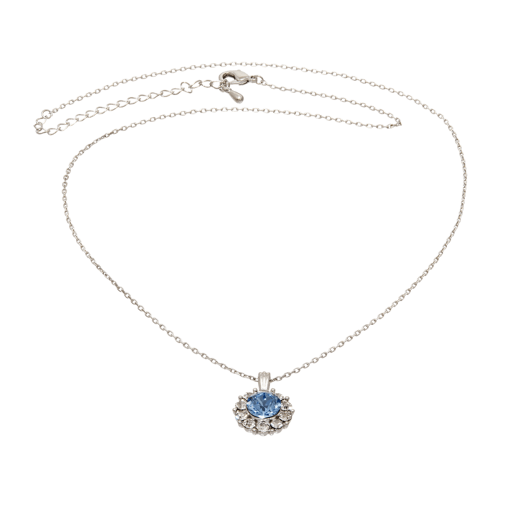 Halsband Sofia Light Sapphire (Silver) 40246