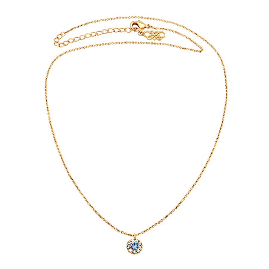 Halsband Petite Miss Sofia Light Sapphire (Gold) 40603
