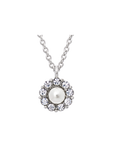 Halsband Petite Miss Sofia Pearl Crystal (Silver) 40761