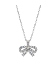 Halsband Petite Antoinette Bow Silver 40861 - Dahlströms Guld