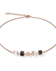Halsband Geocube® & Chain Black White (505210 1314)