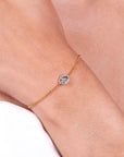 Armband Petite Moon Silvershade 50922 - Dahlströms Guld