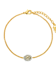 Armband Petite Moon Silvershade 50922 - Dahlströms Guld