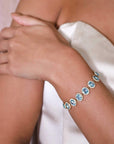 Luna Armband Aquamarine (Guld) 51151