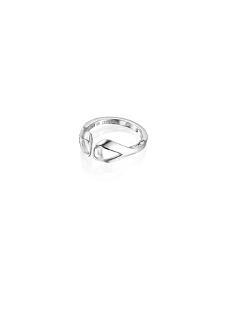 Ring Folded Silver