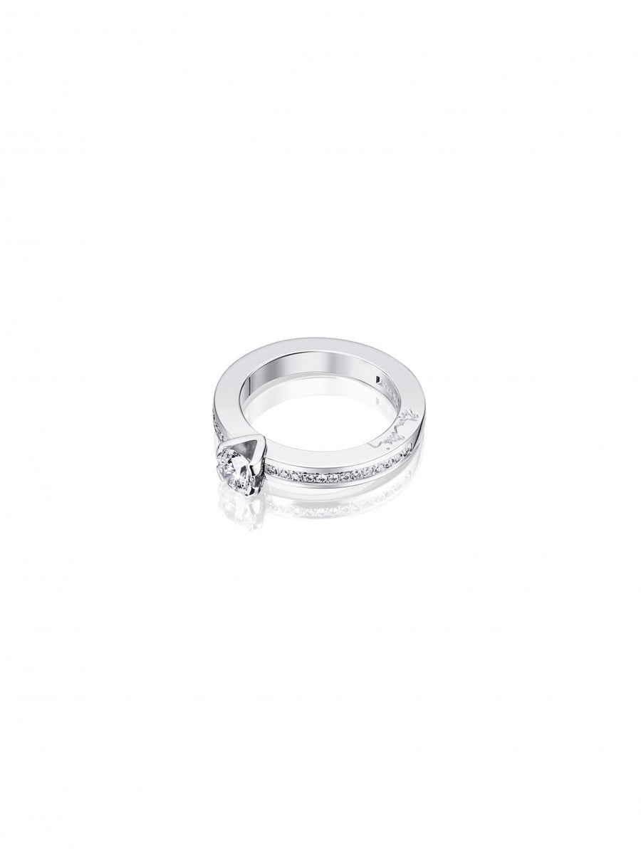 Ring Heart To Heart 0.50 Ct