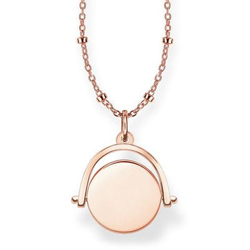 Halsband Rosé Lbke0003 415 12 L45V - Dahlströms Guld